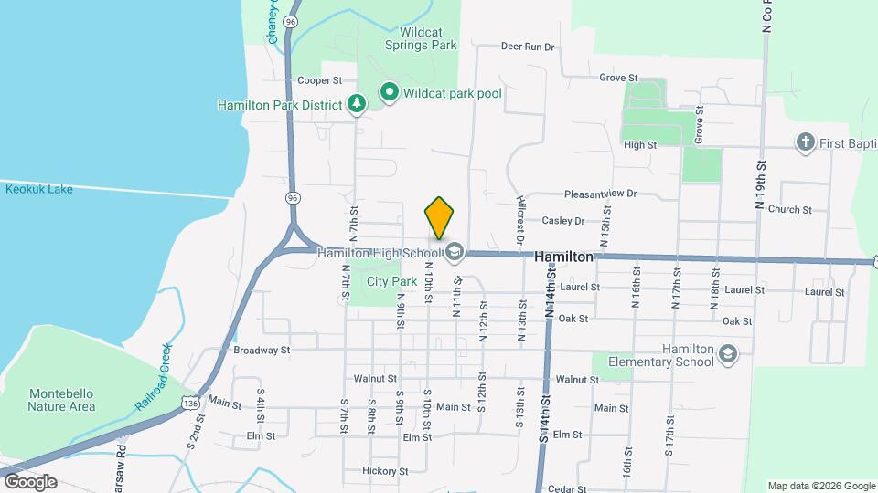 1021 Keokuk St Mapa y Detalles de la Ubicación