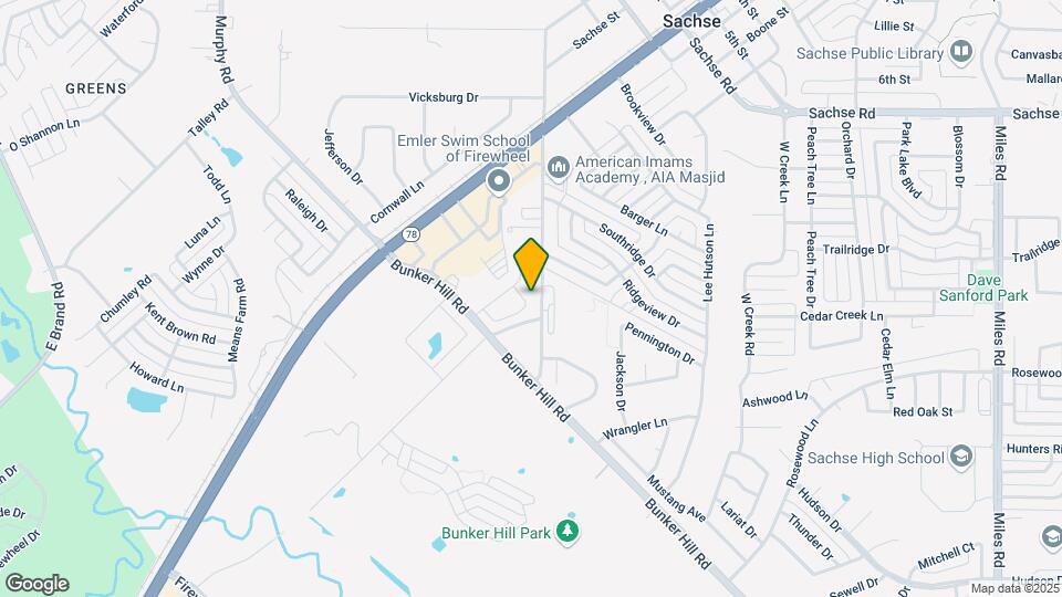 2410 Bent Oak Trail, Unit Two Bedroom - Triple Occupancy Map and Location Details