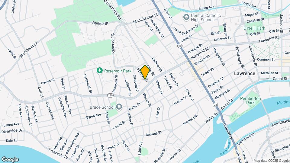 499 Haverhill St Mapa y Detalles de la Ubicación