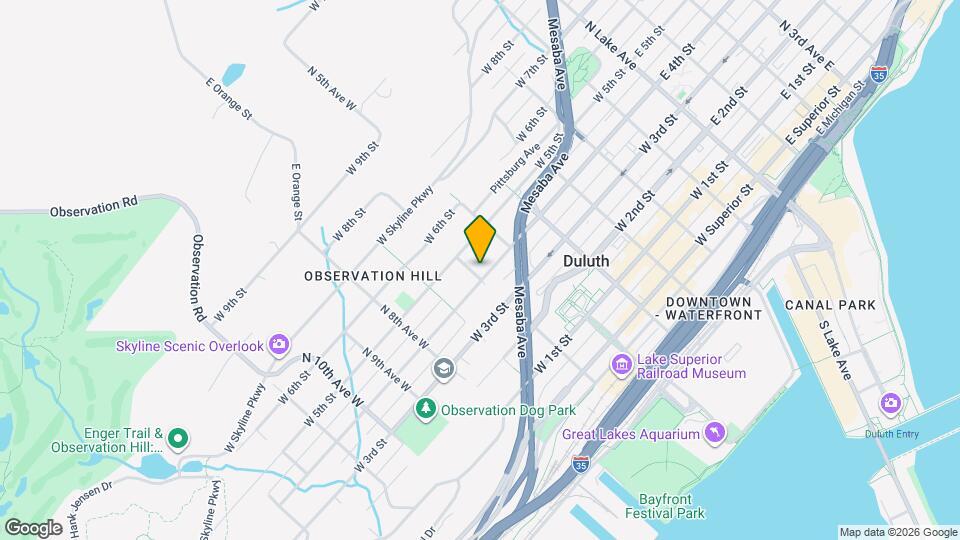 529 W 4th St Map and Location Details