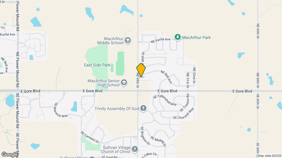 4508 NE Arlington Ave Mapa y Detalles de la Ubicación