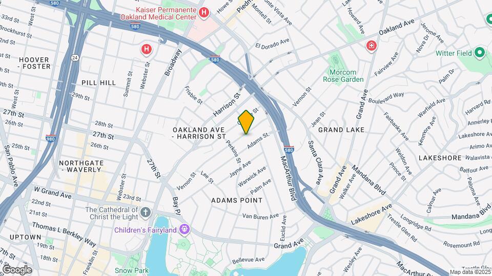 360 Vernon St Map and Location Details