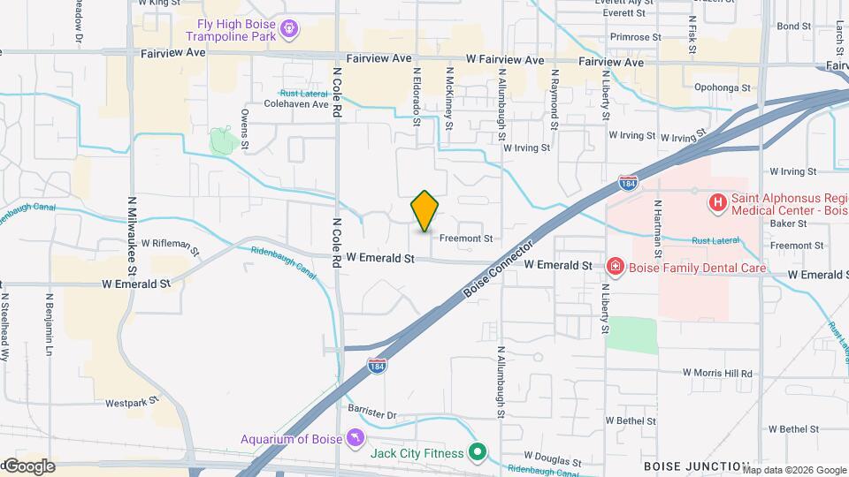 885 Camelot Dr Map and Location Details