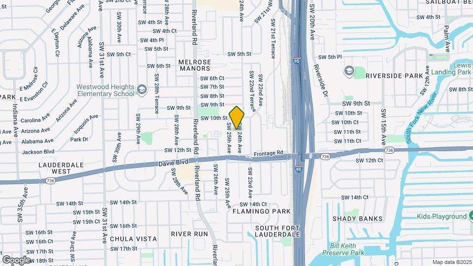 1111 SW 24th Ave Map and Location Details