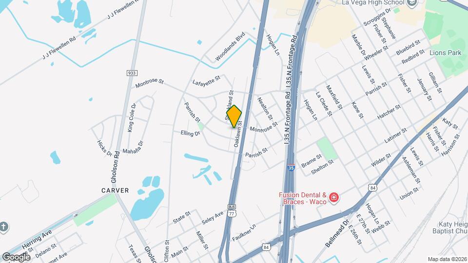 1226 Oaklawn St Mapa y Detalles de la Ubicación