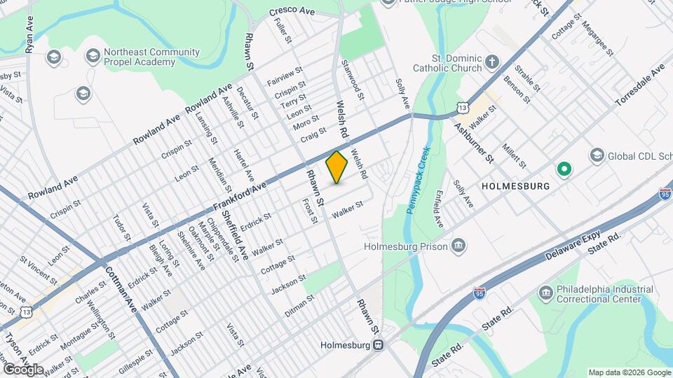 8029 Erdrick St Mapa y Detalles de la Ubicación