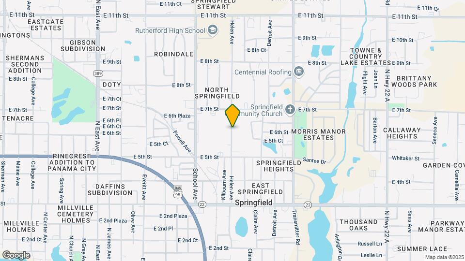 612 Helen Ave-Unit -2 Map and Location Details