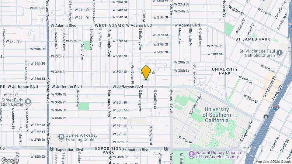 3111 Walton Ave Mapa y Detalles de la Ubicación