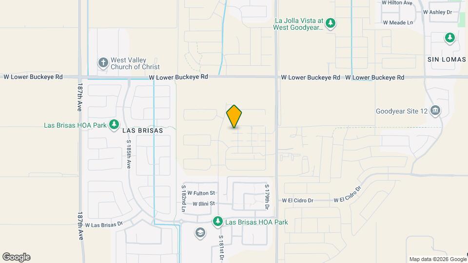 3330 S 180th Ln Map and Location Details