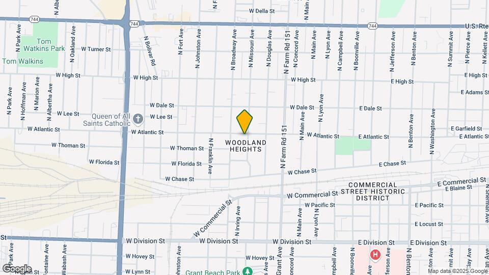 904 W Atlantic St Map and Location Details