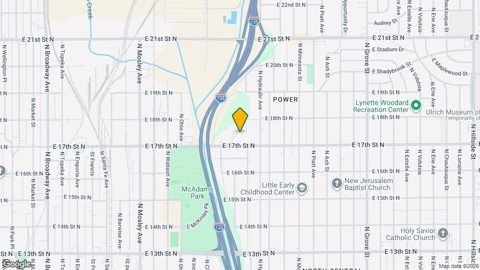 1554 E 17th St N Mapa y Detalles de la Ubicación