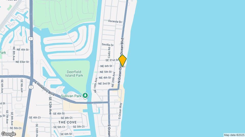 550 NE 21st Ave Map and Location Details