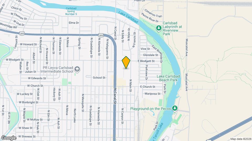 912 Franklin St Map and Location Details