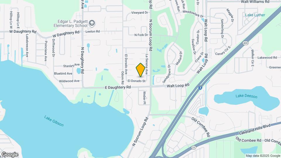 412 El Dorado St Mapa y Detalles de la Ubicación