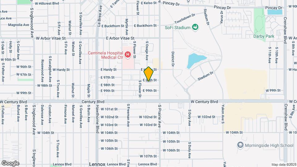 618-622 E 97th St Mapa y Detalles de la Ubicación