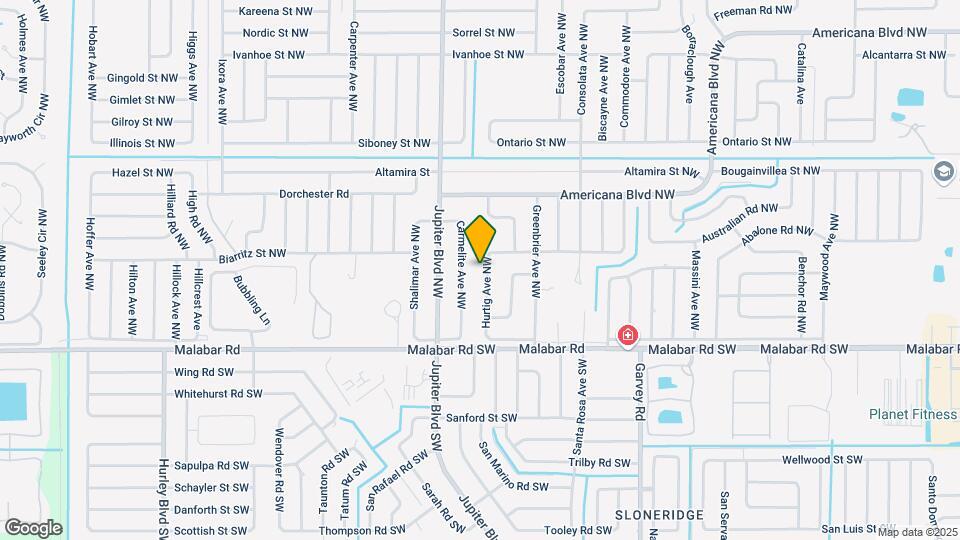 180 Hurtig Ave NW Map and Location Details
