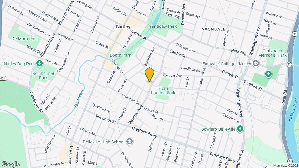 47 Passaic Ave Map and Location Details