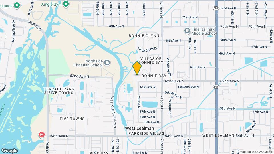 7367 62nd Ave N Map and Location Details