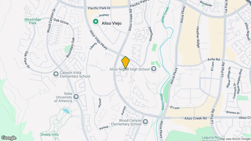 27662 Aliso Creek Rd, Unit FL5-ID4409A Map and Location Details