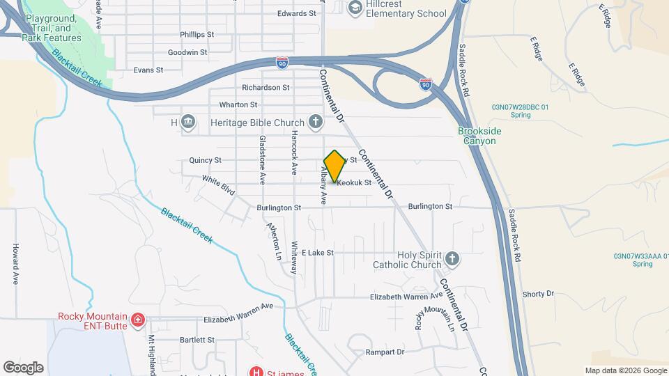 3310 Keokuk St Map and Location Details