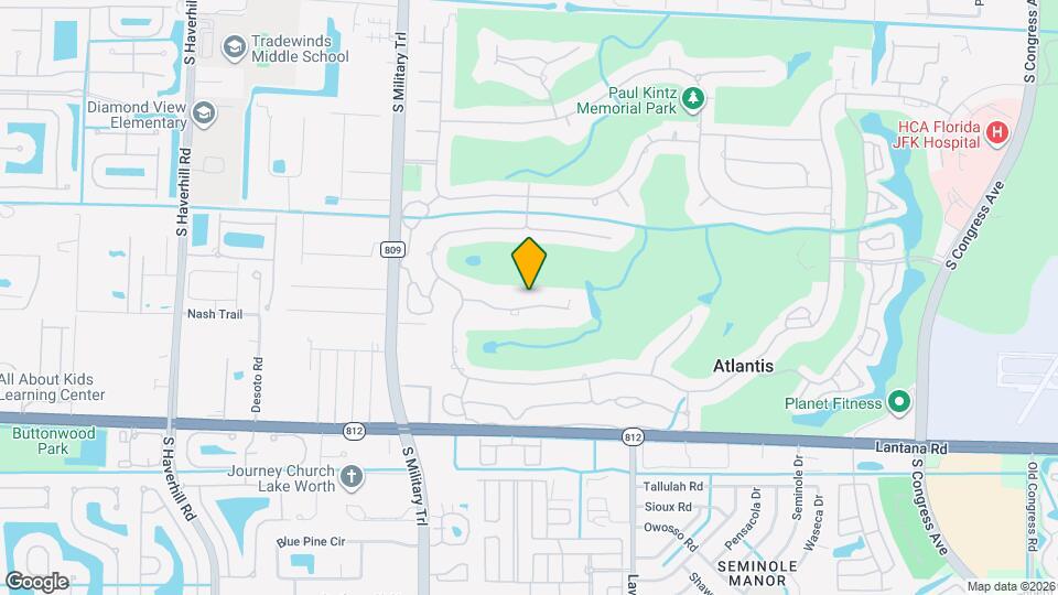 645 Atlantis Estate Way Mapa y Detalles de la Ubicación