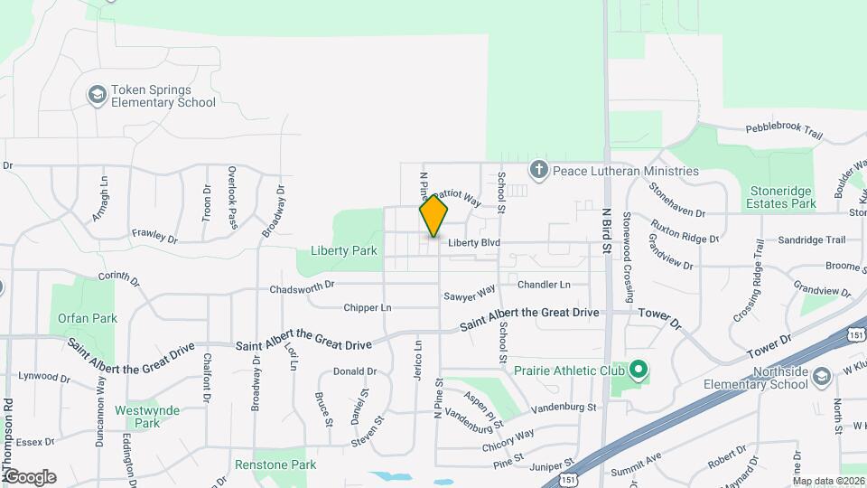 1260-1288 N Pine St, Sun Prairie, WI 53590 Mapa y Detalles de la Ubicación