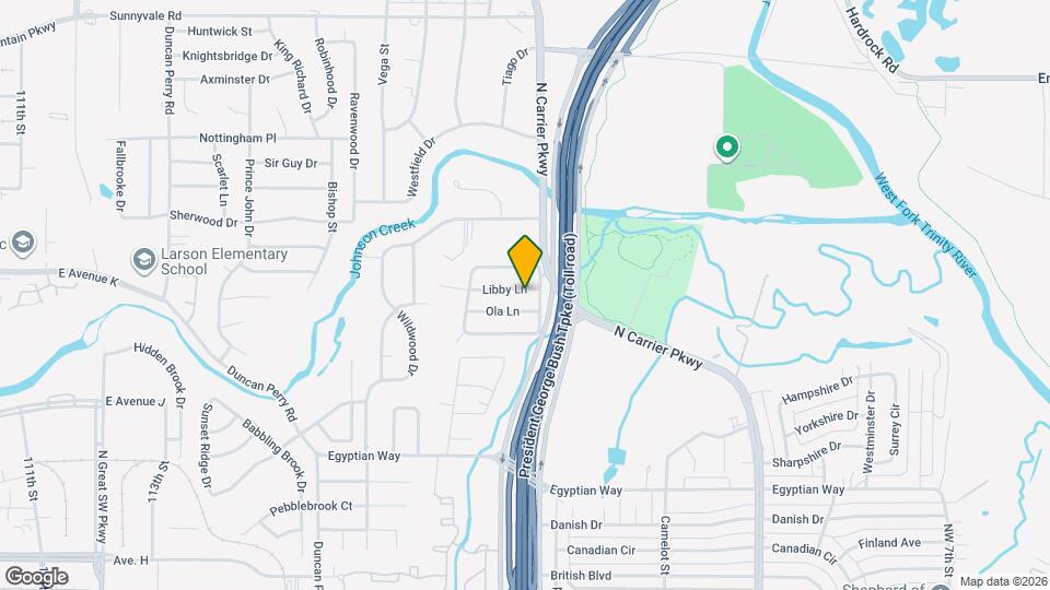 1905 Libby Ln Map and Location Details