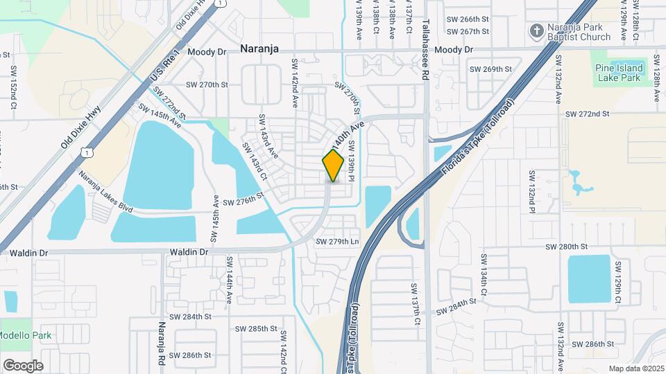 13982 SW 276th St Map and Location Details