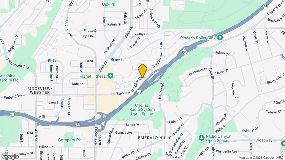 1825 Bayview Heights Dr, Unit #95 Mapa y Detalles de la Ubicación