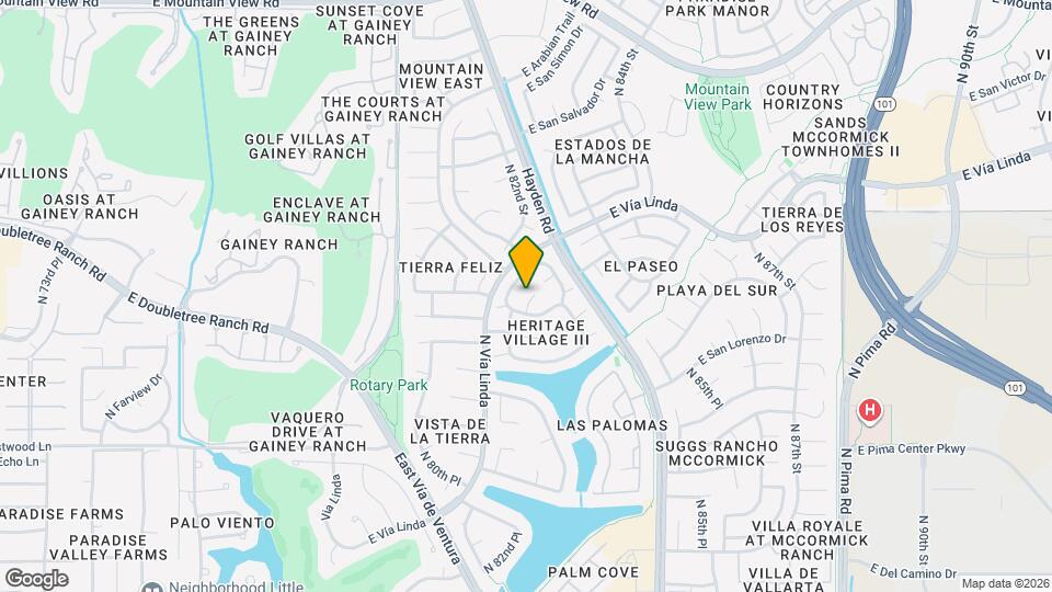 8882 N 82nd Ln Map and Location Details