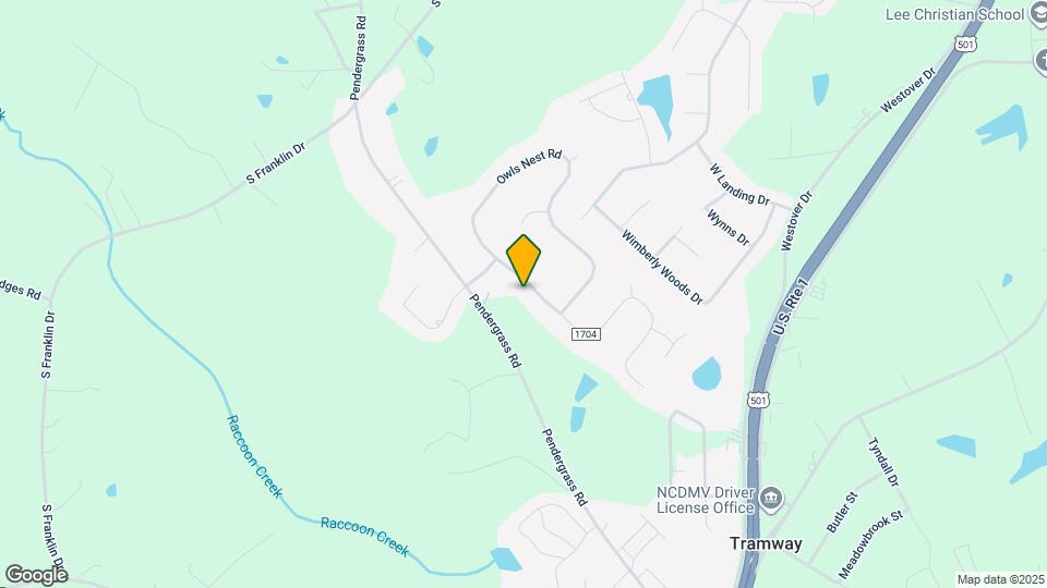 1417 Owls Nest Rd Map and Location Details