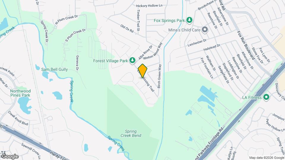 2544 Elm Crossing Trail Map and Location Details