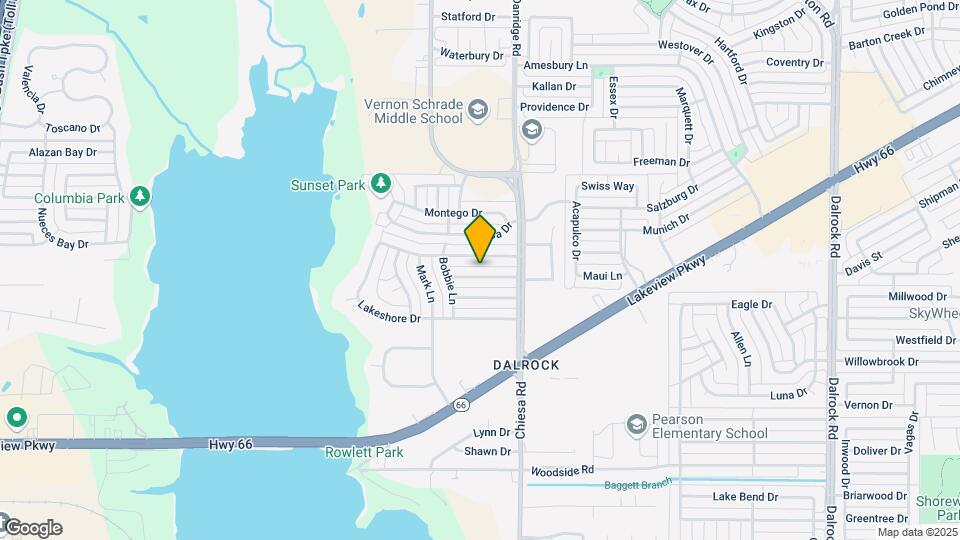 7205 Ridgeview Dr Map and Location Details