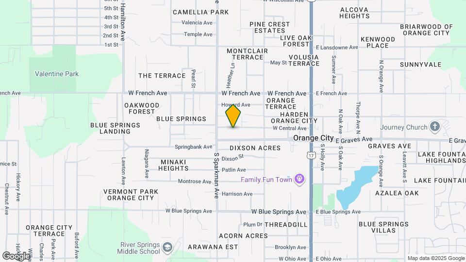 564 W Central Ave Map and Location Details