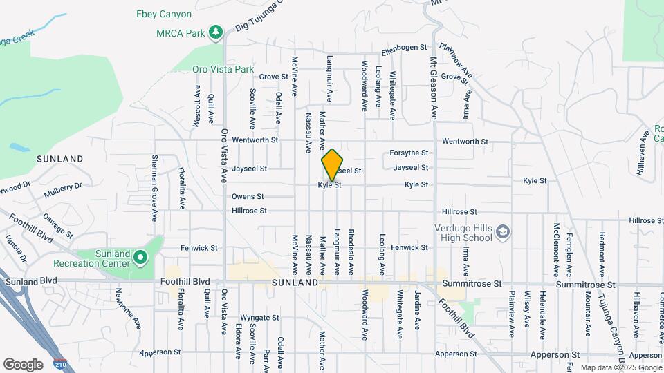 8060 Kyle St Mapa y Detalles de la Ubicación