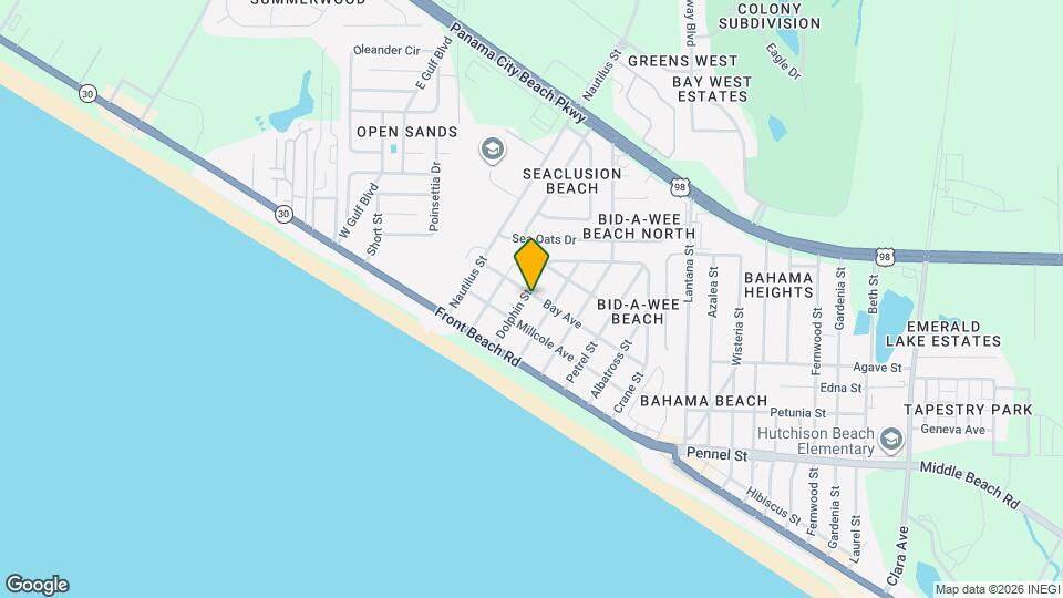 501 Dolphin St Map and Location Details