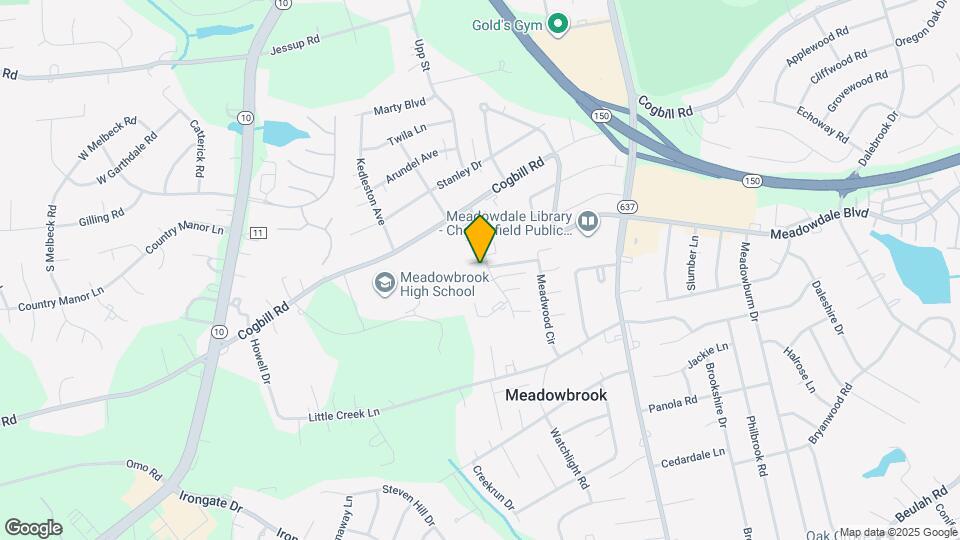 4705 Brompton Square Map and Location Details