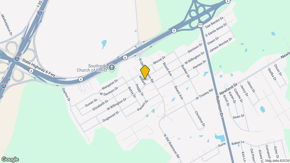 1003 Willard Map and Location Details