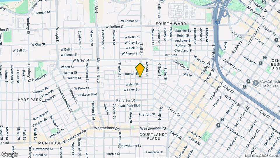 301 Willard St Map and Location Details