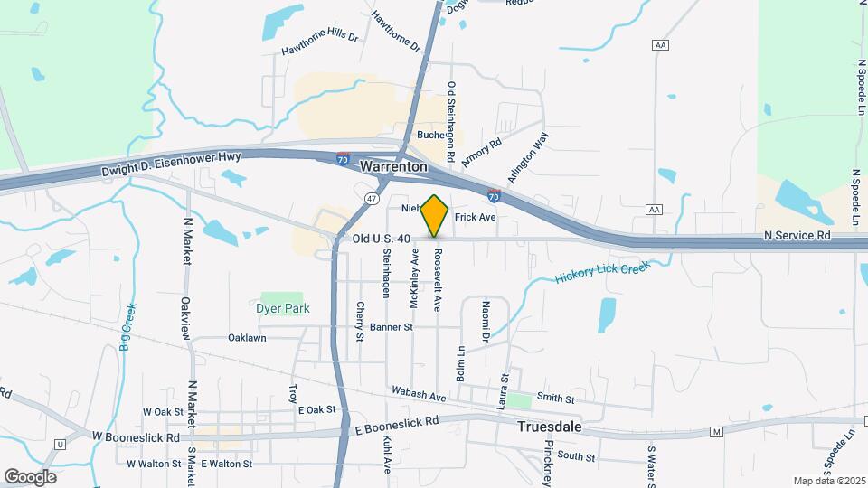 814 E Veterans Memorial Pkwy Map and Location Details