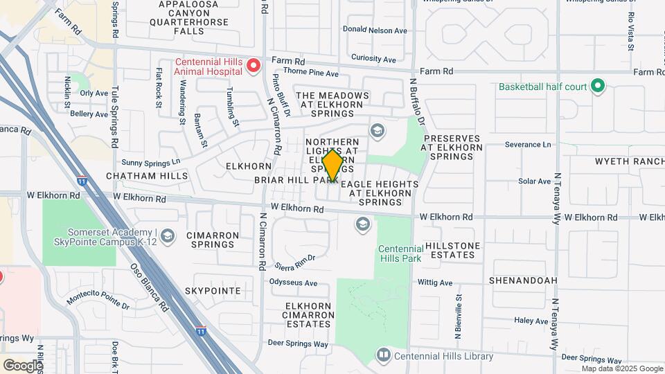 7220 Golden Falcon St Map and Location Details