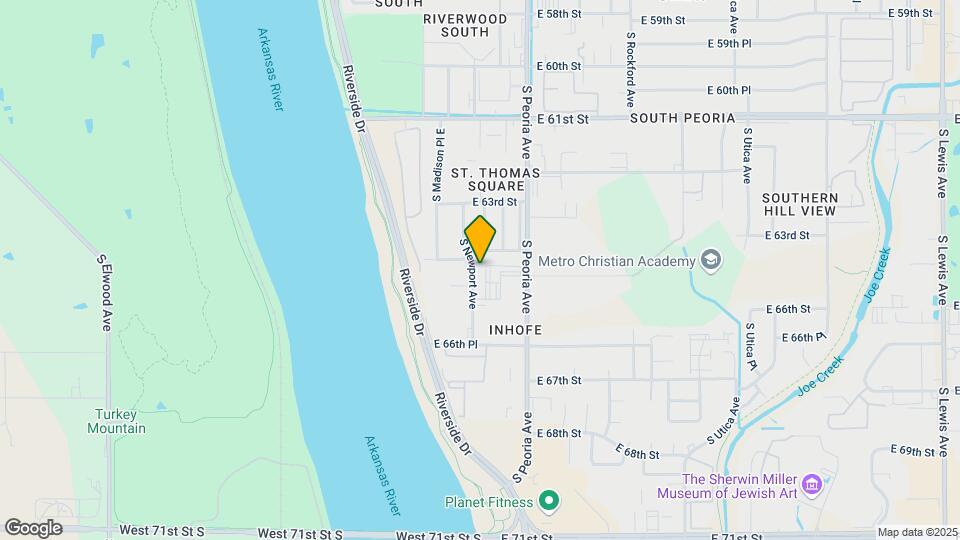 6415 S Newport Ave Mapa y Detalles de la Ubicación