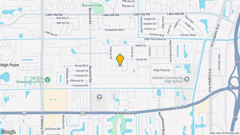 1202 S Drive Cir Map and Location Details