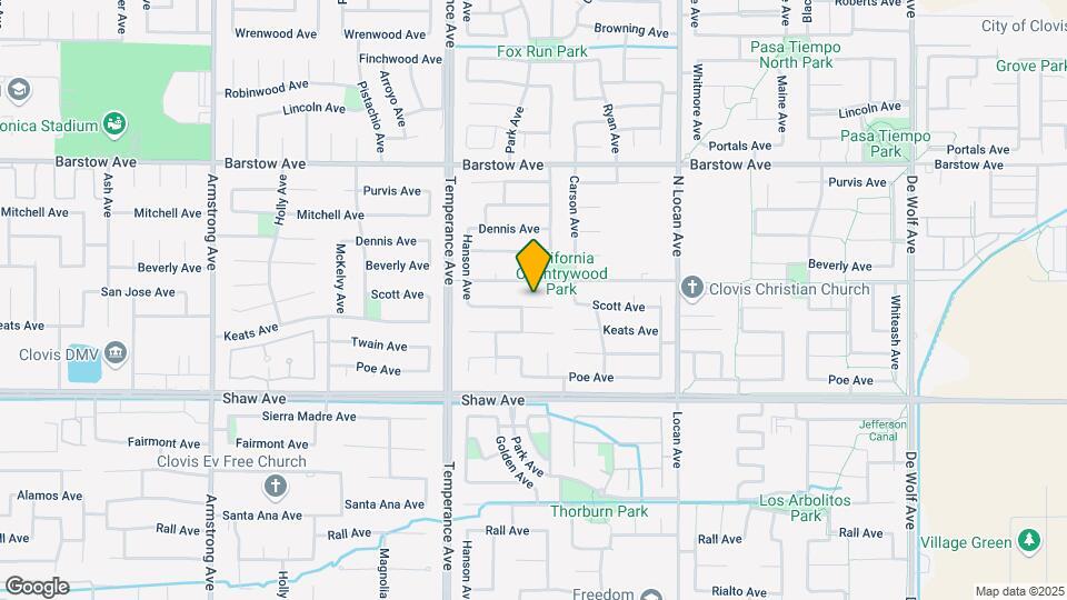 2753 Scott Ave Map and Location Details