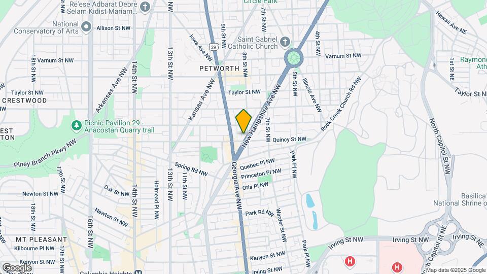 New Quin Apartments Map and Location Details
