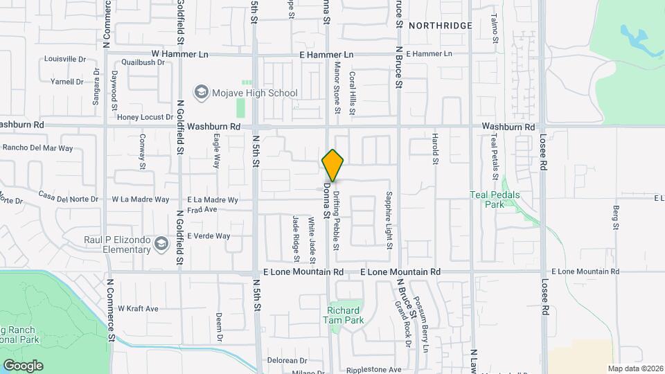 5021 Drifting Pebble St Map and Location Details