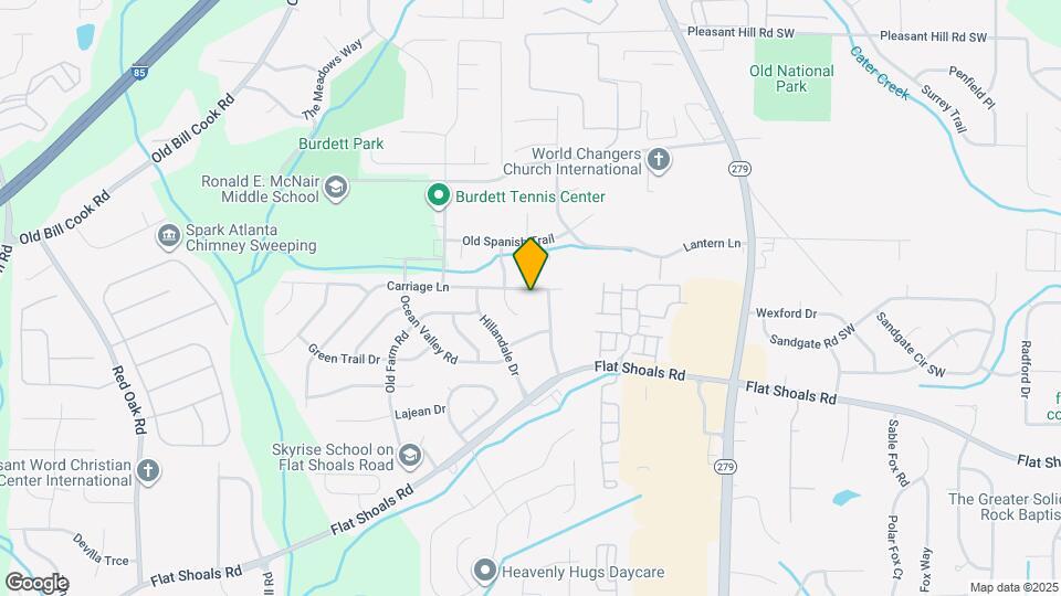 2680 Carriage Ln Mapa y Detalles de la Ubicación