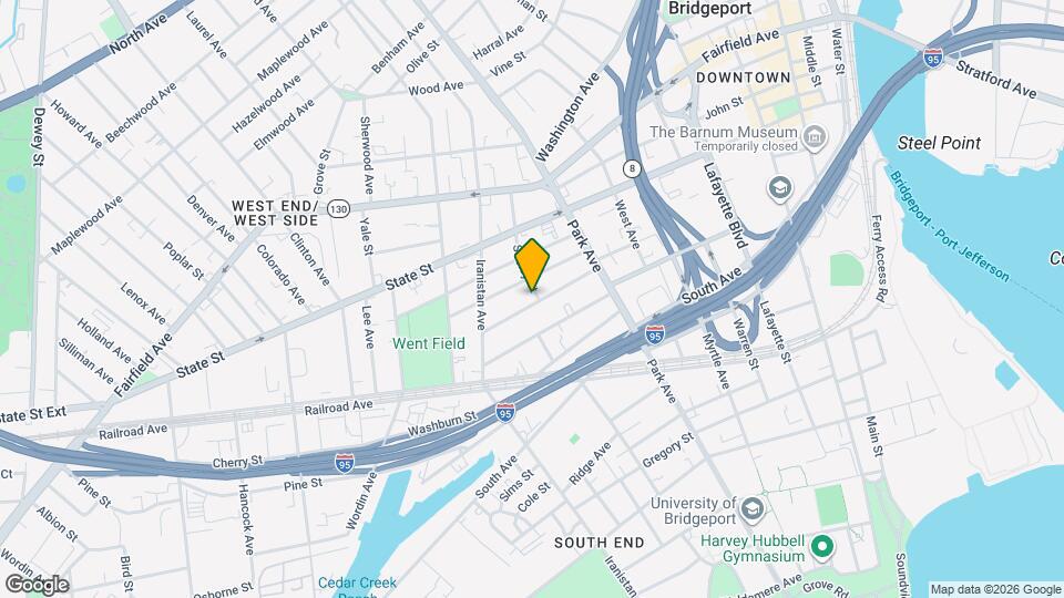 1 Seeley St Map and Location Details