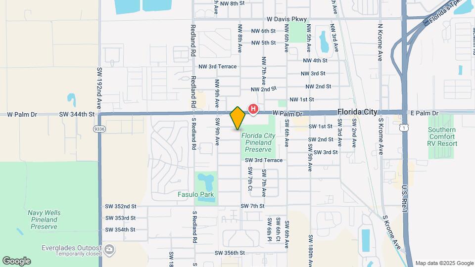 160 SW 8th Ave Map and Location Details