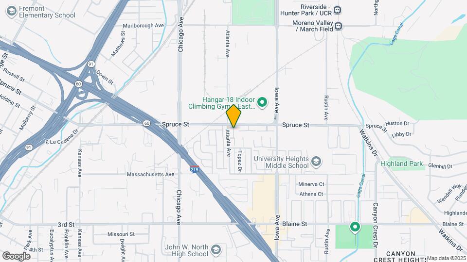 2361 Gonzaga Ln Mapa y Detalles de la Ubicación